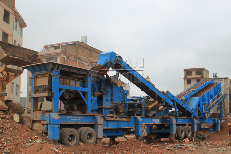 建筑垃圾處理生產(chǎn)線